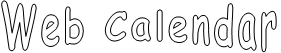 Web Calendar