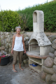 mom at home - in garden